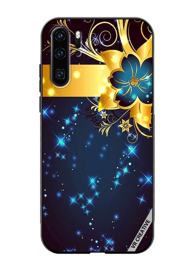VR CREATIVE Protective Case Cover For Huawei P30 Pro Flower Design Multicolour - Image 1