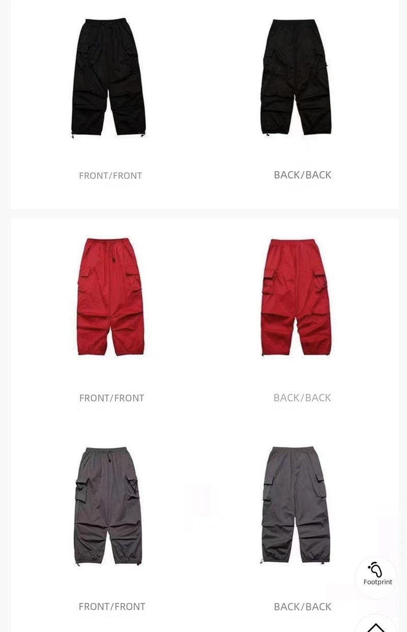 American-Style Retro Workwear Casual Pants Women'S Summer All-Match Straight Pants Loose Wide-Leg Pants Ins - Image 5