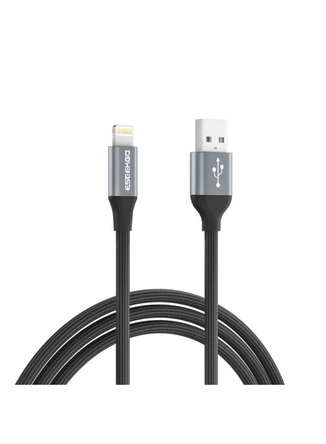 ESEEKGO G-62AL USB to Lightning Data Cable 2M – Fast Charging & Data Transfer - Image 3