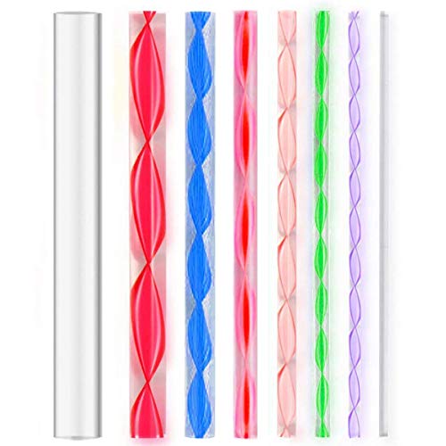 E Shopping Mandala Tool Acrylic Rod for IY Craft & Rock Painting (Pack Contains 8pcs) - Image 1