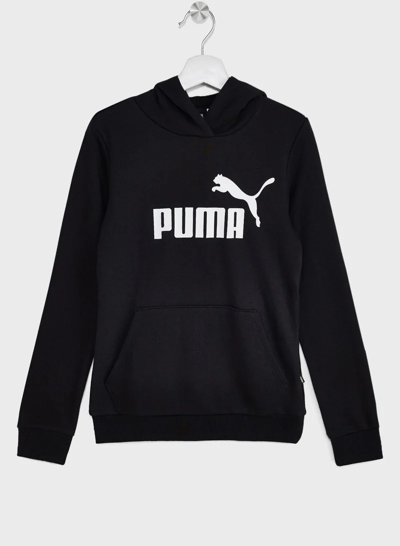 PUMA Kids Essential Logo Hoodie Tr