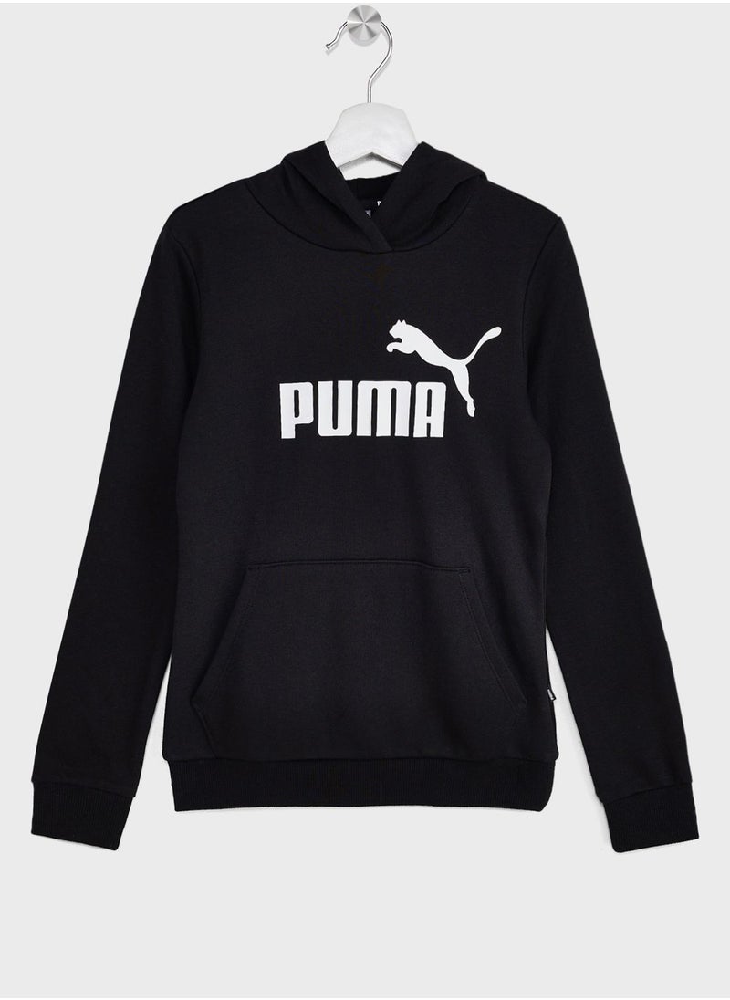 PUMA - Kids Essential Logo Hoodie Tr - Image 1