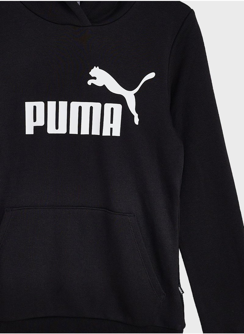 PUMA - Kids Essential Logo Hoodie Tr - Image 1