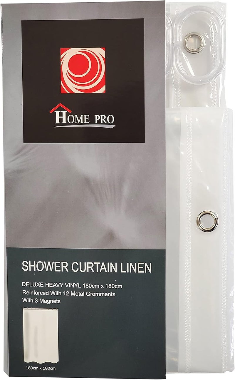 هوم برو ستارة دش من PVC من Home Pro، بحجم 180 سم، شفافة - Image 2