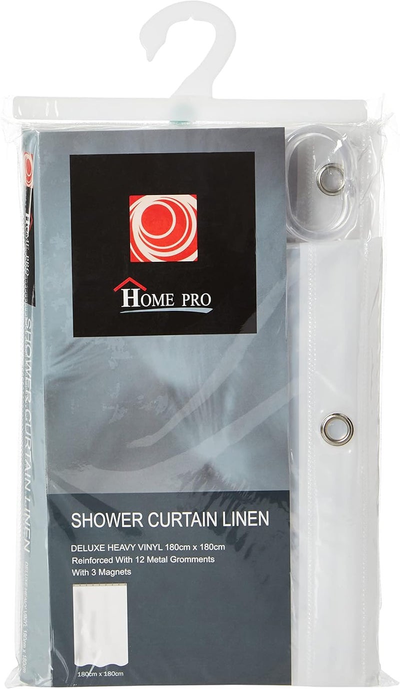 هوم برو ستارة دش من PVC من Home Pro، بحجم 180 سم، شفافة - Image 1