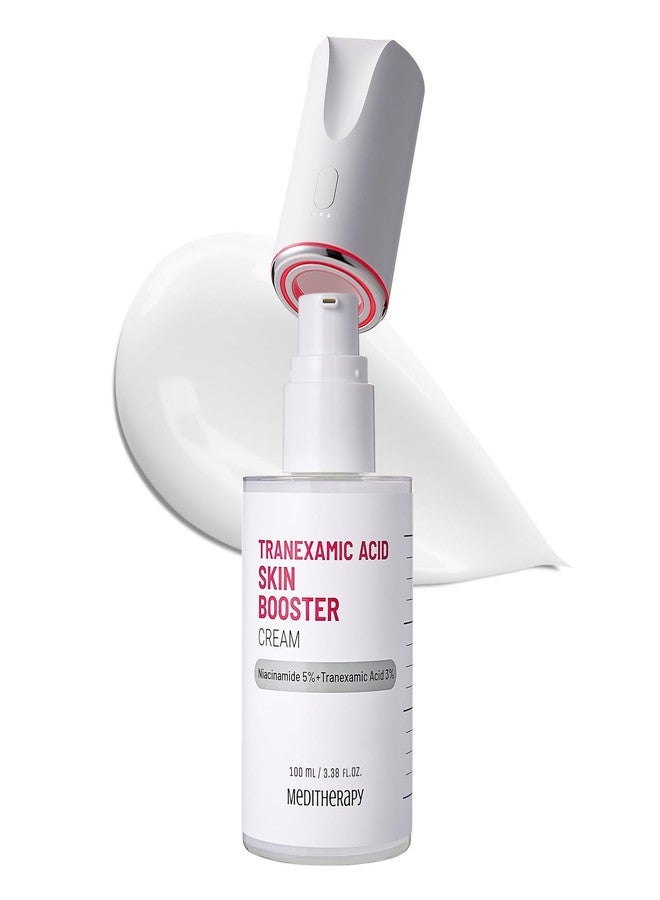 MEDITHERAPY Tranexamic Acid Skin Booster Cream 3.4 Fl Oz - 5% Niacinamide & 3% TXA Korean Face Moisturizer - Gentle Face Cream for Improved Clarity & Even Skin Tone - Radiant Complexion, Natural Color - Image 1