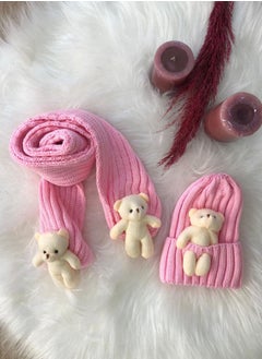 Generic Girls Scarf and Hat Set Age 4-14  - Image 1