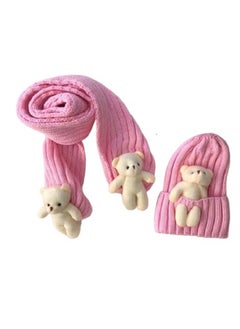 Generic Girls Scarf and Hat Set Age 4-14  - Image 2