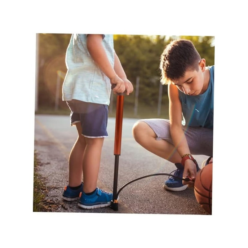 ALKAYAN Bike Floor Pump with Gauge – High-Pressure, Bicycle for Bikes & Sports Balls ... - Image 4