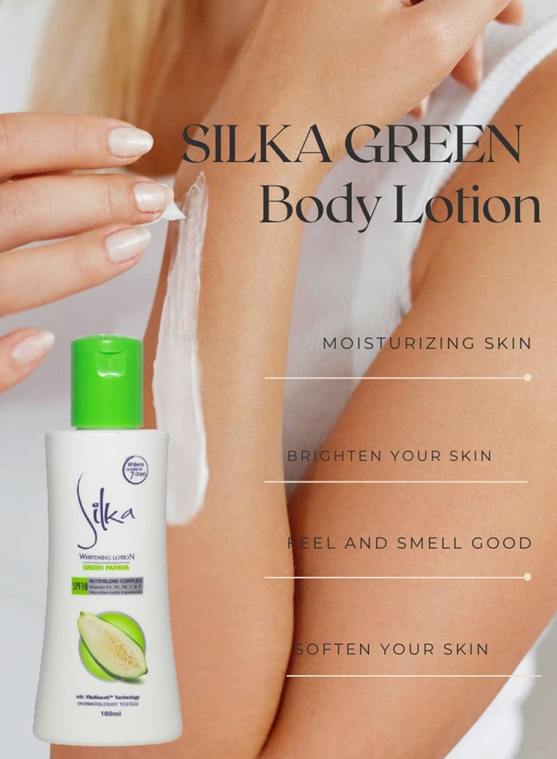 Silka Green Skin Whitening Lotion in 7 days - Image 2