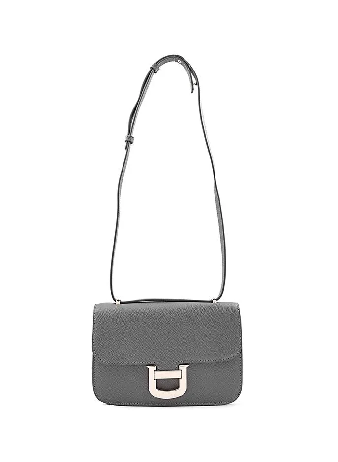 Cuple Cuple Textured Zip Shoulder Bag