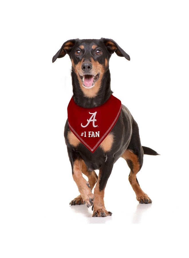 Pets First NCAA Alabama Crimson Tide Personalized Tie Bandana for Dogs & Cats, Size Large/X-Large. Custom Dog Scarf Bib for Pet Cat Dog. Ultimate Game-Day & Party Customizable Bandana - Image 3