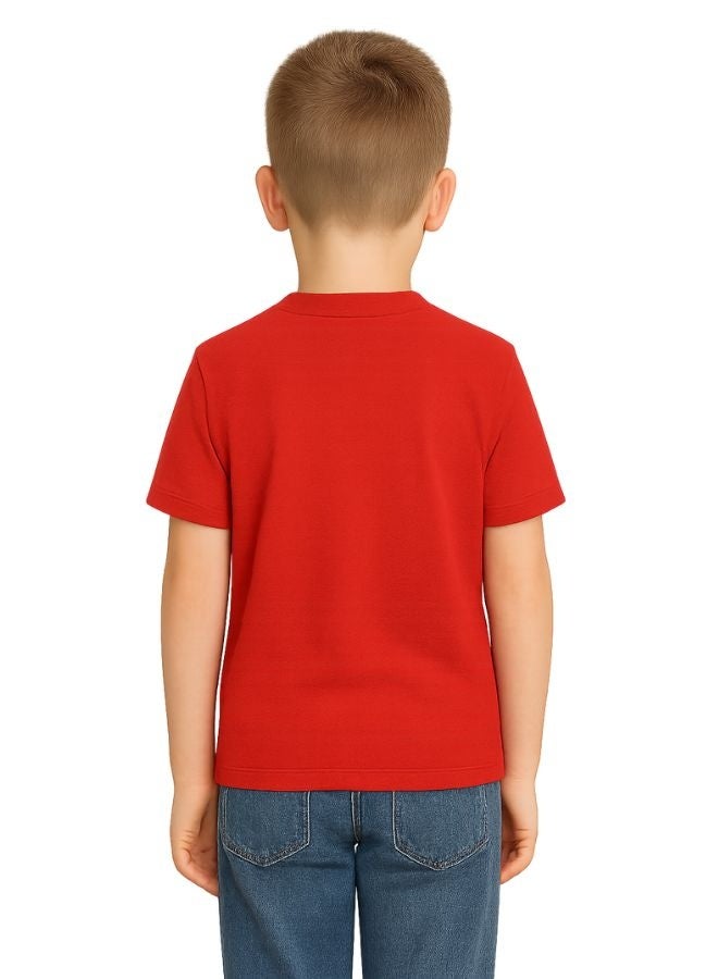 PRINTSHOP4ME Boys Eid Al-Adha Themed Cotton T-Shirt–Round Neck,Short Sleeve,Comfortable Kids Wear For Festive Celebrations - Image 4