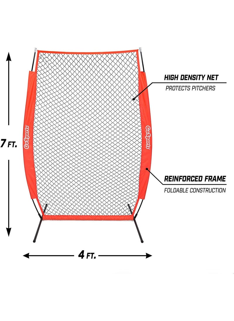 GoSports GoSports Baseball  Softball Pitching Screens  L Screen or I Screen  Pitcher Protection Net  - Image 2