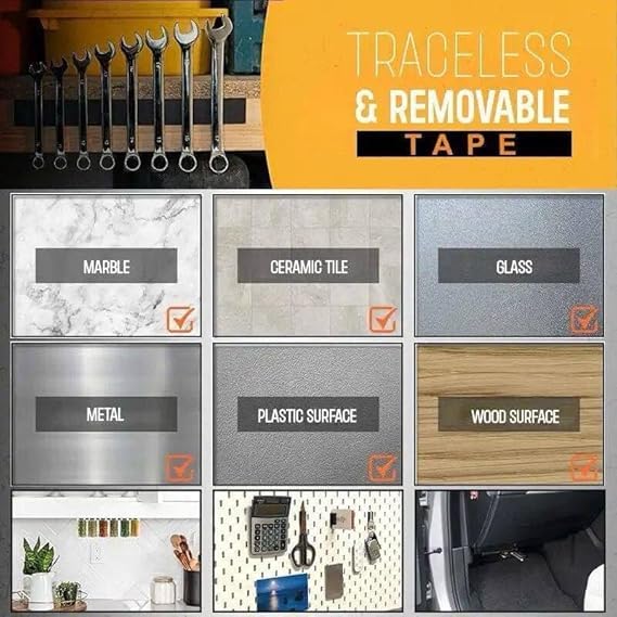 ORIGINAL MART ORIGINAL MART Magnetic Flexible Self Adhesive Sheet A4 Pack of 2 Make a Photo Magnet Flexible Peel and Stick Self Adhesive for Crafts Photos Stamp Dies and More - Image 5