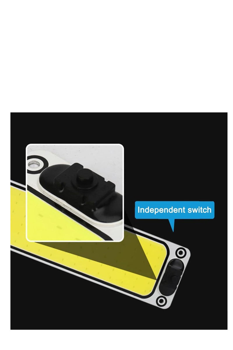 LED lamp for the car salon, 2 pieces, control button for opening and closing, 12 volts 10 watts - Image 4