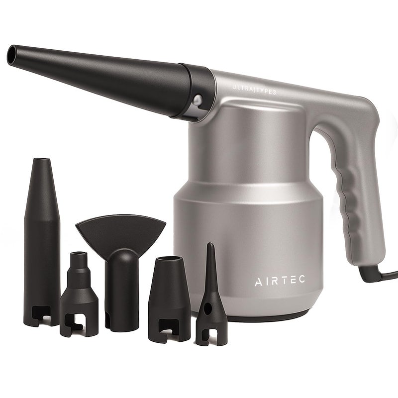 IT Dusters AirTec Ultra Electric Air Duster Blower for PC, Laptop, Console, Electronics and Home Cleaning, Environmental Alternative to Spray air can Duster Keyboard Cleaner (Type 3) - Image 1