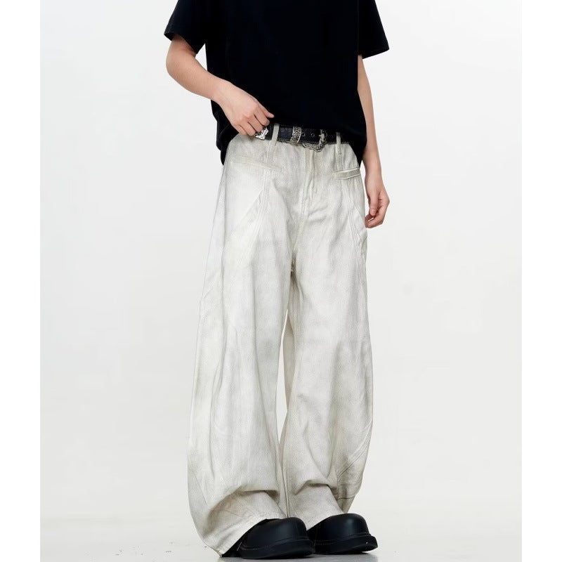 Unisex Casual Daily Denim Jeans - Image 3