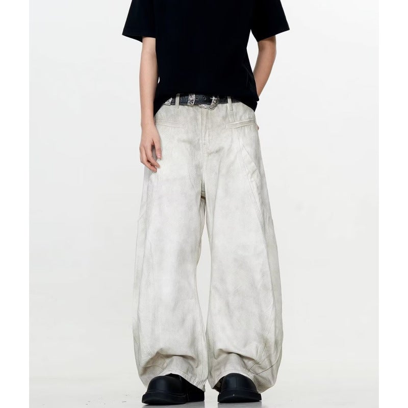 Unisex Casual Daily Denim Jeans - Image 2