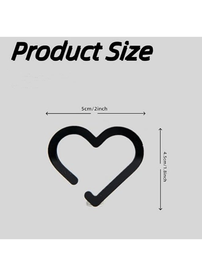 YOLOLAND 20Piece Pink & Black LOVE Drink Tags - Cute Party Cup Tags for Coffee & More - Image 5