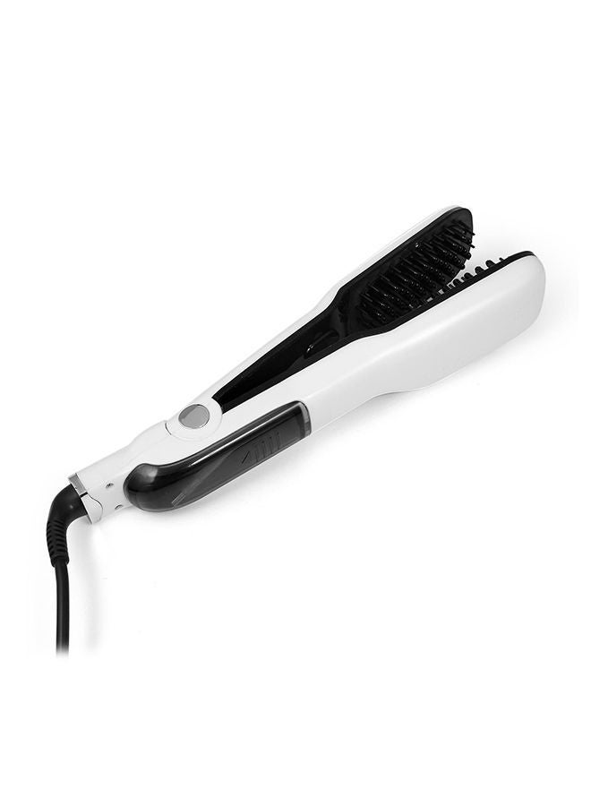 نيبمينينت مشط فرد الشعر الكهربائي بالبخار أبيض - Image 2