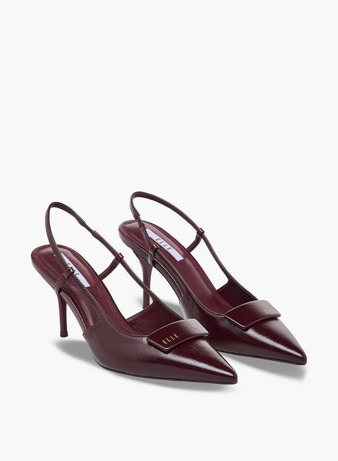 ELLE Women Pointed Toe Slingback Shoes - Image 3