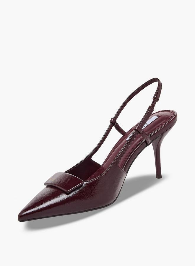 ELLE Women Pointed Toe Slingback Shoes - Image 4