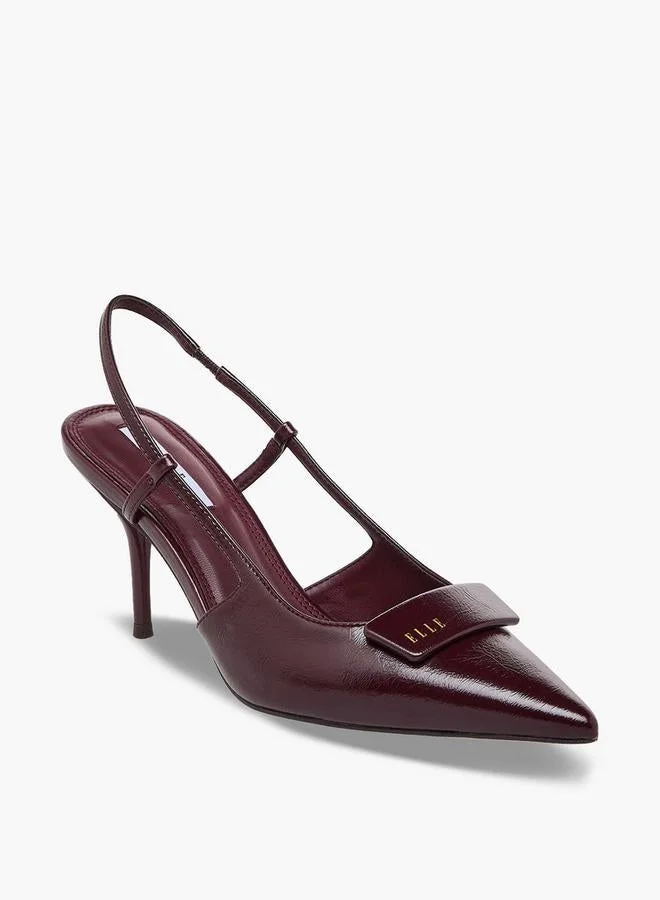 ايل Women Pointed Toe Slingback Shoes