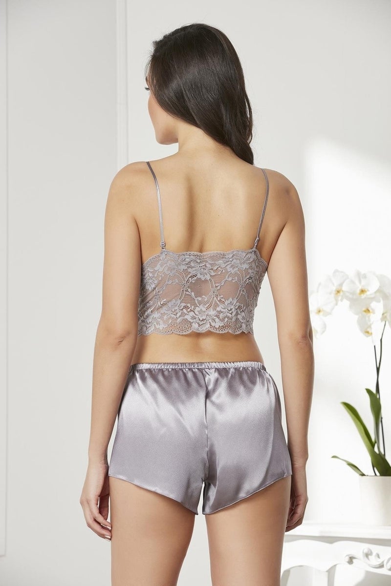 pierre cardin 7005 Dowry Lace Satin Set of 4 -Royal  - Image 5