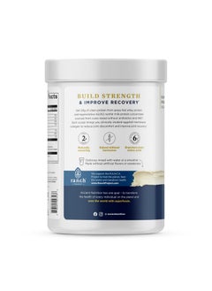Health & Household Ancient Nutrition Grass Fed Whey Protein, Vanilla Bean, 23G Protein, 20 Servings, Hydrolyzed Collagen Peptides, Organic Regenerative A2/A2 Milk Protein  - Image 2