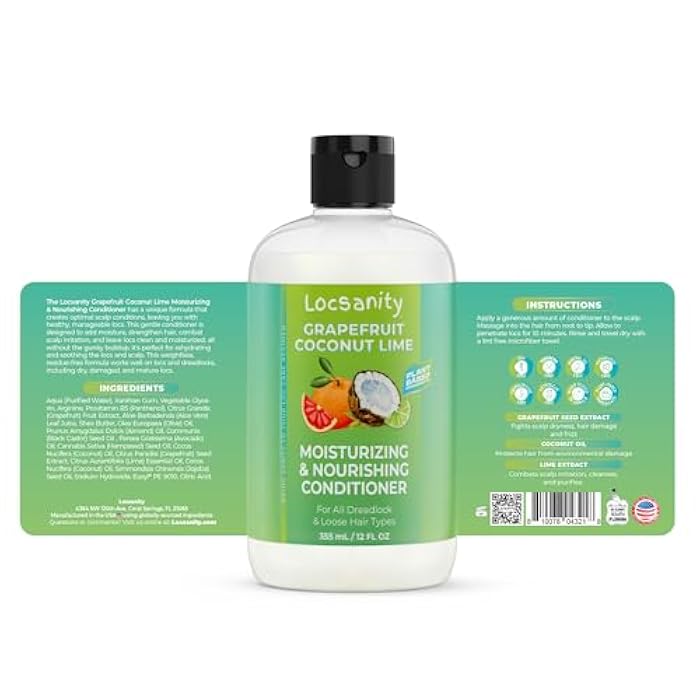 Locsanity Grapefruit Coconut Lime Compete Loccare Bundle - Locs Sisterlock Dreadlocks Microlocks Dreads - Image 3
