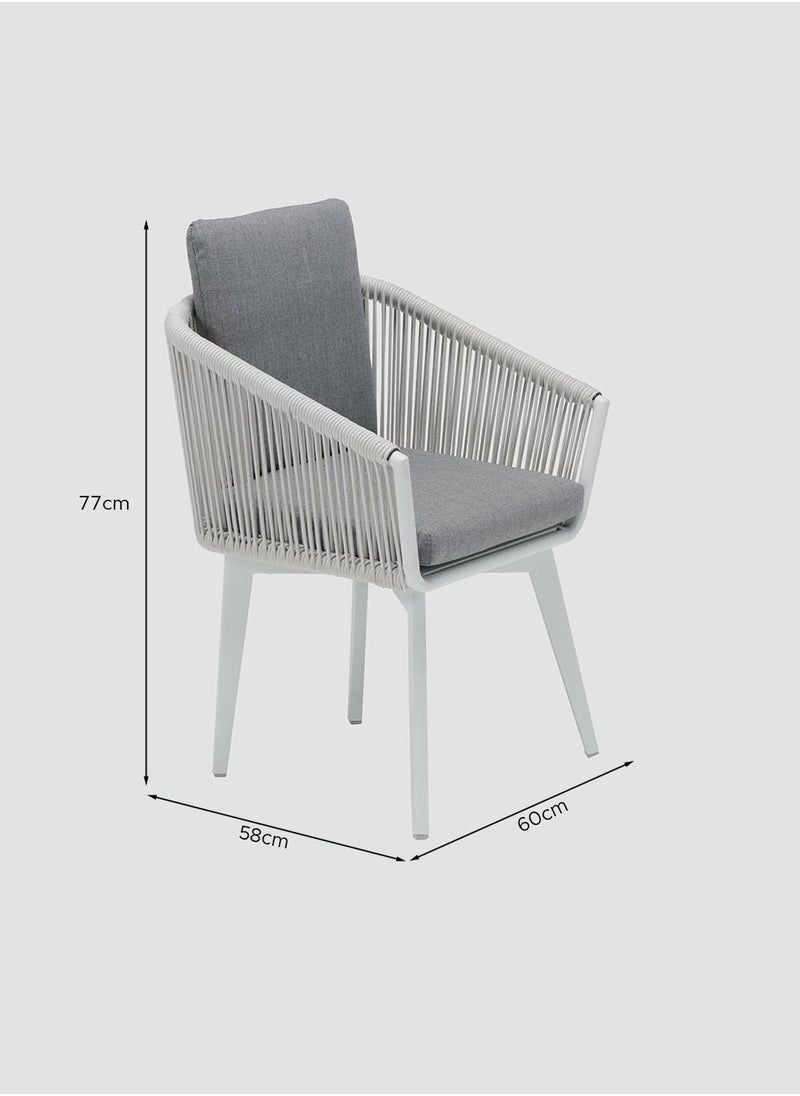 AL HUZAIFA FURNITURE Diva Outdoor Rope Dining Chair  - Image 5