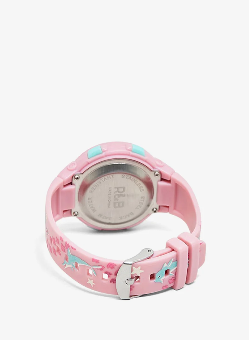 أر أند بي Printed Digital Watch