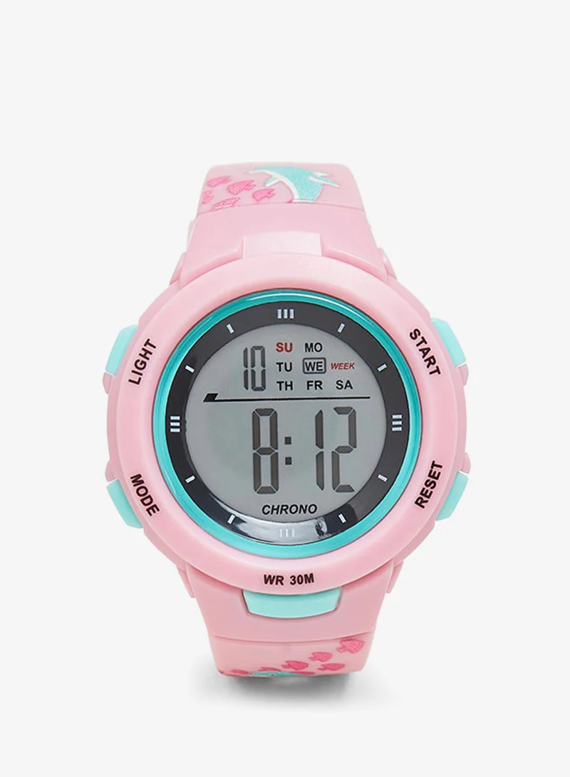 أر أند بي Printed Digital Watch