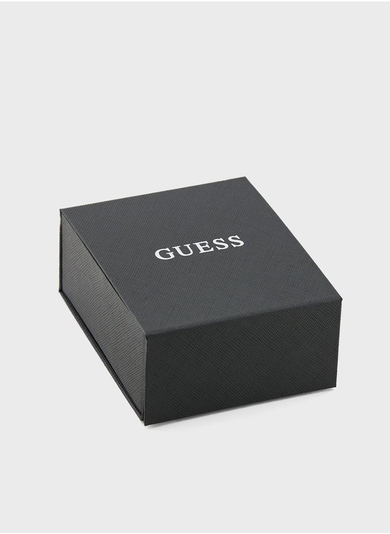 GUESS Crystals Pave Tag Chain Bracelet  - Image 4