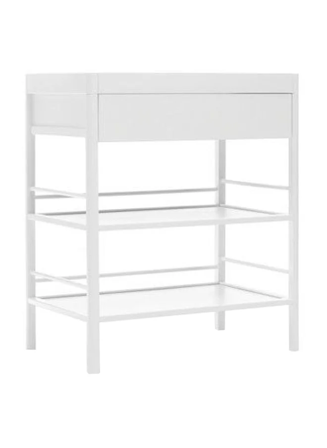 بامبل آند بيرد Baby Changing Table - White