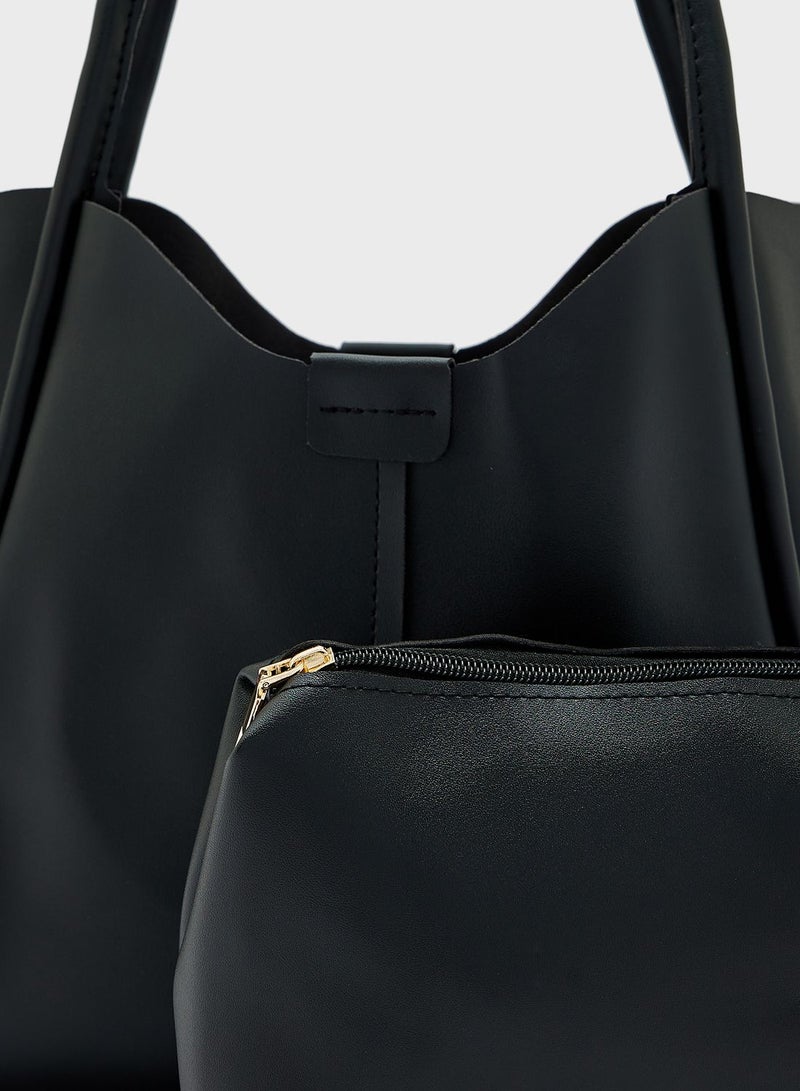 ايلا حقيبة كتف بسيطة - Image 5