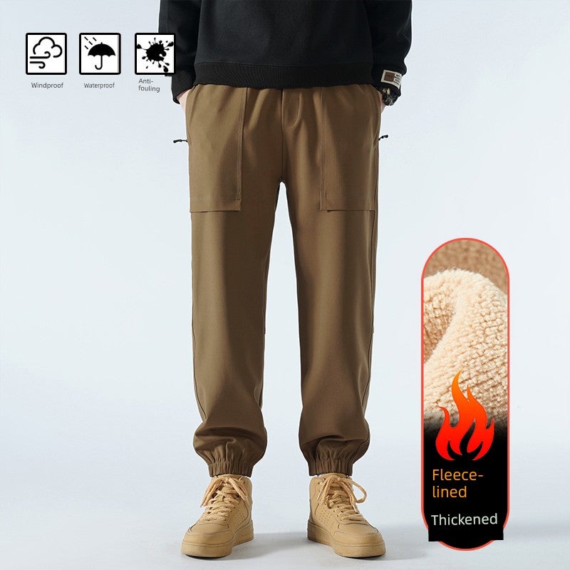 WASSUP outdoor assault pants women's spring and autumn winter sports casual pants mountaineering pants men's waterproof hiking work pants - Image 2