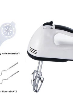 Electric Egg Beater for Whipping and Kneading 2 in 1 Beater, Kneader and Whisk 7 Speeds H