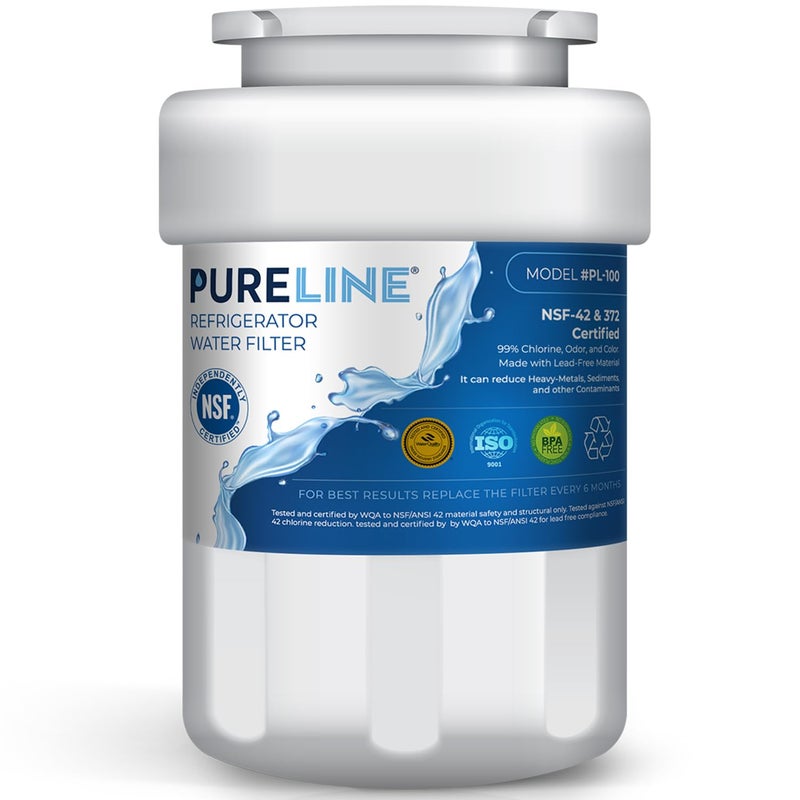 Pureline Replacement for MWF® Water Filter, Smartwater MWFP, Kenmore® 46-9991, Models MWFP, MWFINT, GWF, GWFA, Refrigerator Water Filter. NSF Certificate - Image 1