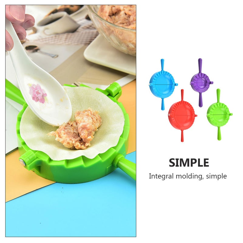 1 Set Dumpling Tools Dumpling Molds Dumpling Making Tools (Assorted Color) - Image 4