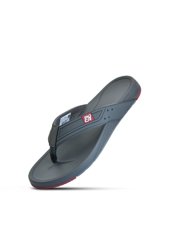 بوكا شباشب بوكا الرجالية: شباشب أنيقة ومريحة للرجال | بريك رمادي - Image 1