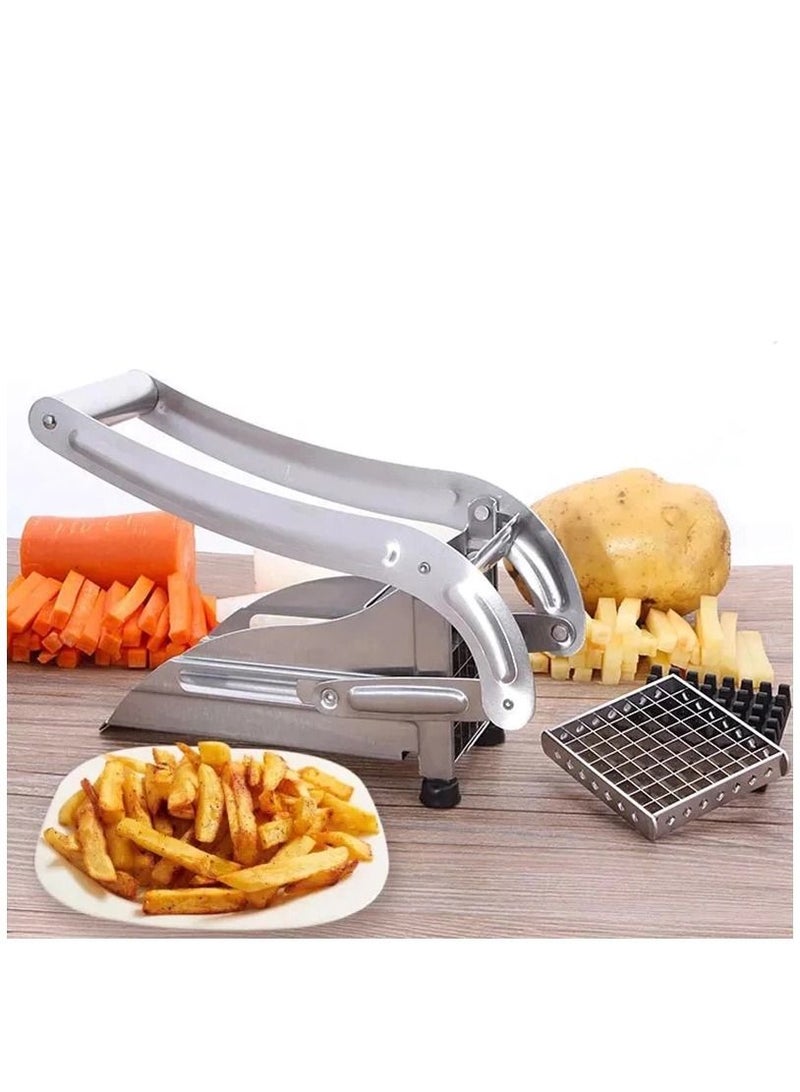 DubaiGallery Stainless Steel Potato Chips Cutter French Fries Strip Cutting Machine Chopper Household Kitchen Gadgets  - Image 3