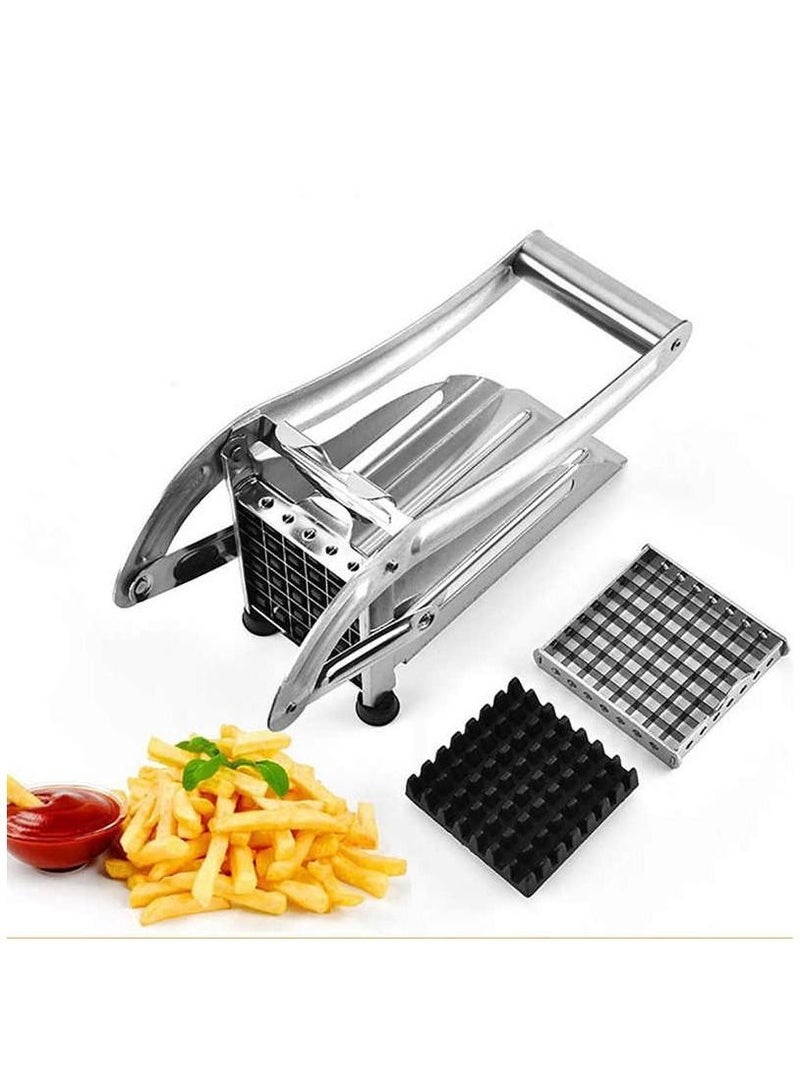 DubaiGallery Stainless Steel Potato Chips Cutter French Fries Strip Cutting Machine Chopper Household Kitchen Gadgets  - Image 2