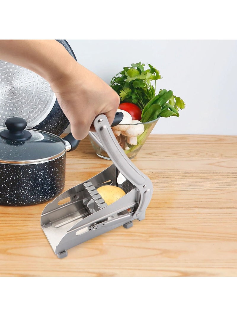 DubaiGallery Stainless Steel Potato Chips Cutter French Fries Strip Cutting Machine Chopper Household Kitchen Gadgets  - Image 5