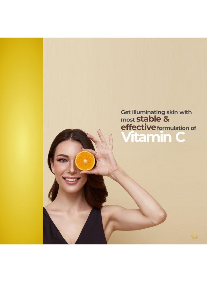 بريتون سيروم فيتامين سي من دي إكسبيرتس بالشاي الأخضر وحمض الفيروليك وحمض الهيالورونيك | تصحيح البقع العمرية والبقع الداكنة وبقع حب الشباب | يقلل من الخطوط الدقيقة والتجاعيد | لجميع أنواع البشرة 30 مل - Image 1