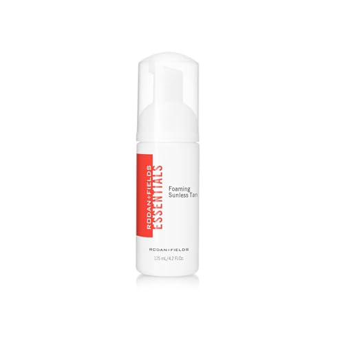 Rodan  Fields Foaming Sunless Tan  42 fl oz  Premium Self Tanner Foam  Lightweight  Dries Quickly for a Flawless Tan  Natural Looking Glow