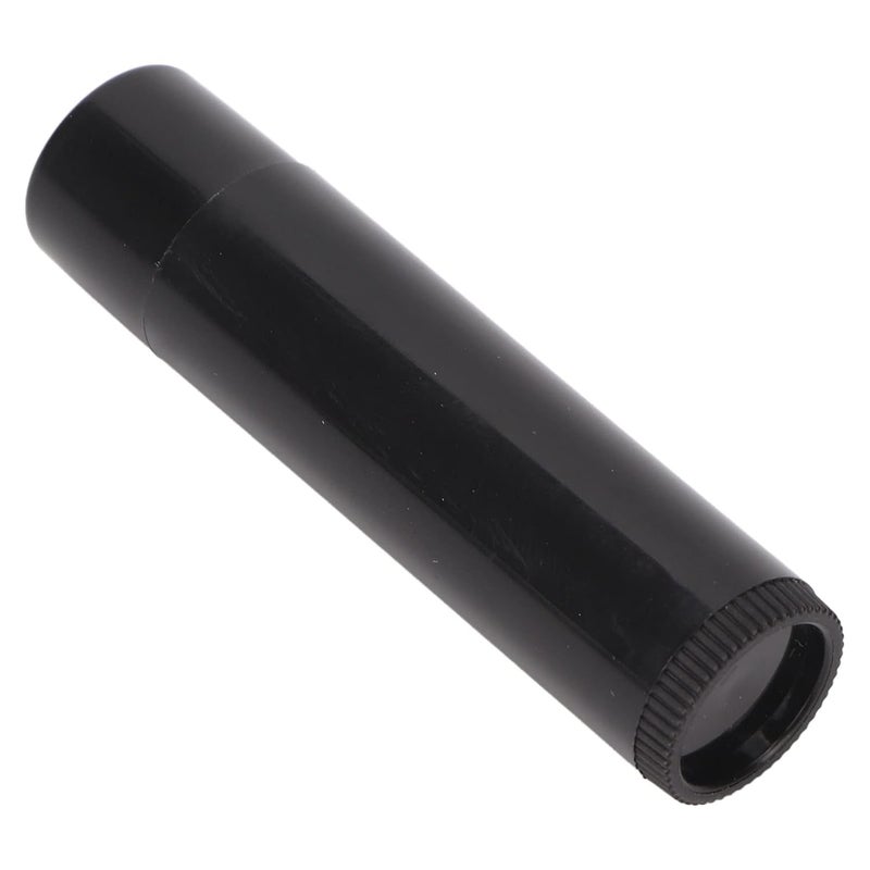 أنابيب مرطب الشفاه JTLB 20 قطعة فارغة قابلة لإعادة التعبئة مستديرة لأنابيب أحمر الشفاه DIY لمرطبات الشفاه، أحمر الشفاه، عطر صلب، أسود 4.2 جرام - Image 3