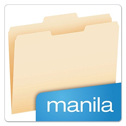 Pendaflex File Folders, Letter Size, Manila, 1/3 Cut, 100/BX (752 1/3-2) - Image 5