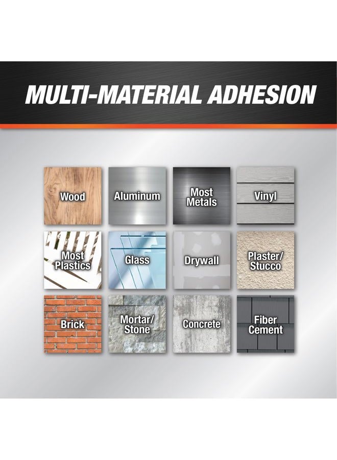 Dap INC 18152 10.1oz White Alex Plus Acrylic Latex Caulk with Silicone - Image 4